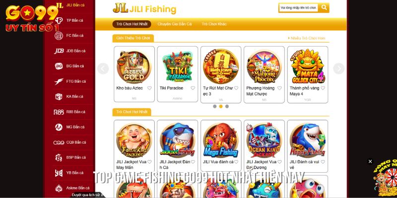 Danh mục game fishing hot hit nhất