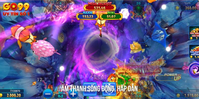 Những tính năng nổi bật thu hút người chơi trong game bắn cá