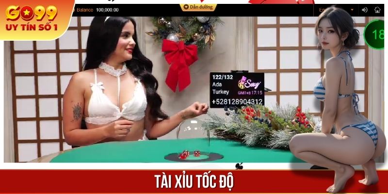 Tài Xỉu Tốc Độ Tại GO99 - Đổi Gió Với Trò Chơi Cược Nhanh